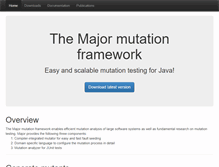 Tablet Screenshot of mutation-testing.org